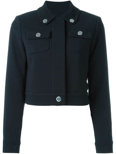 michael kors cropped jacket|michael kors jackets women's outlet.